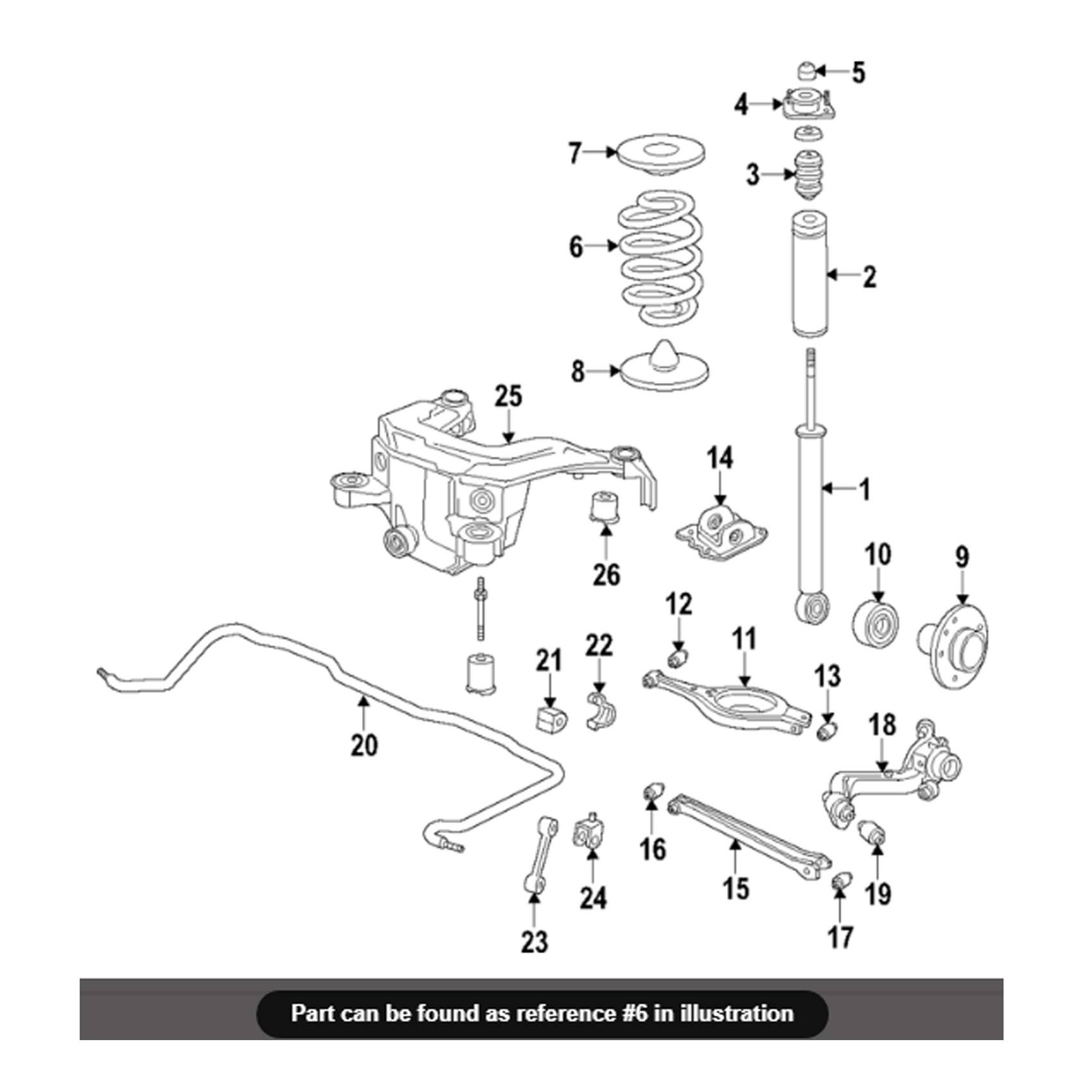 BMW Coil Spring Set - Rear (w/ Sport Suspension) 33539059281